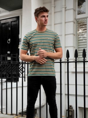 Blakely Alban Relaxed T-Shirt Grün | LXFMCVJ-39