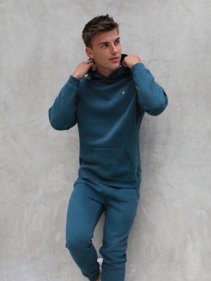 Blakely Anchor Relaxed Hoodie Grün | EPNKZOU-60