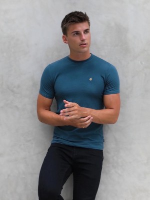 Blakely Anchor T-Shirt Grün | DRMVABI-35