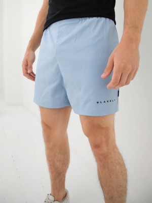 Blakely Apex Active Shorts Hellblau | ILVMEHN-46