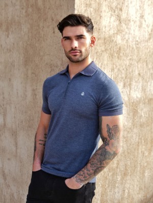 Blakely Aspen Polo Navy | FJXHIEQ-69