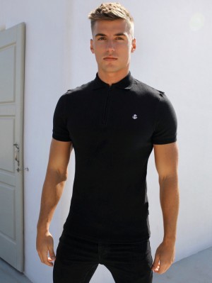 Blakely Aspen Polo Schwarz | OQKWSLJ-41