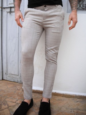 Blakely Assaki Checked Trousers Braun | DSVOAPU-14