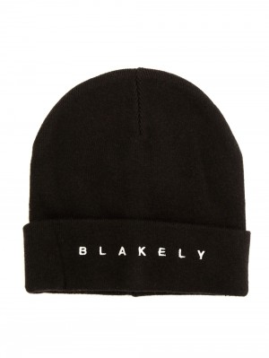 Blakely BLK Beanie Schwarz | JTNSYUF-63