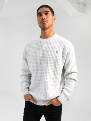 Blakely Burford Knit Jumper Weiß | RVYFBGO-78