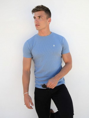 Blakely Eli T-Shirt Hellblau | POYGKFM-86