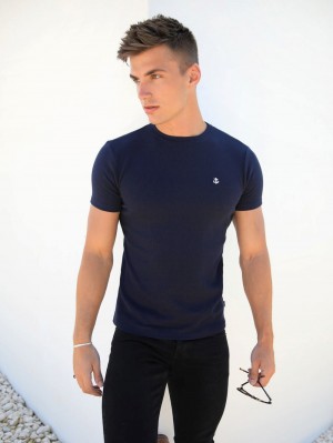 Blakely Eli T-Shirt Navy | IMXLPWD-46