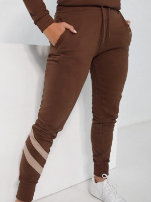 Blakely Eva Sweatpants Kaffee | QGHKUYV-48