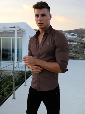 Blakely Holbrook Fitted Stretch Shirt | UCWTDVZ-54