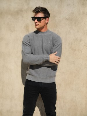 Blakely Huxley Knit Jumper Sand | OEDBUSI-05
