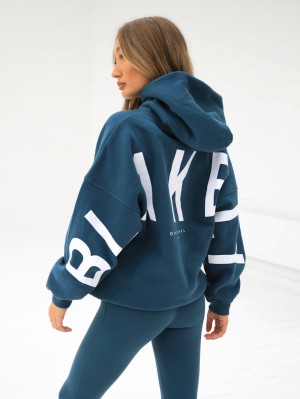 Blakely Isabel Oversized Hoodie Dunkel | XWCRGTD-63