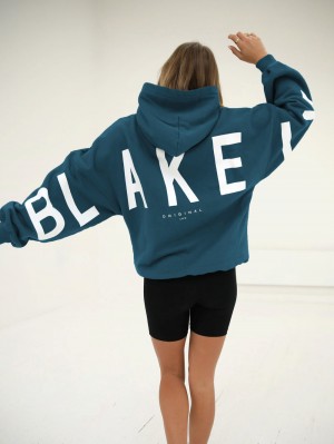 Blakely Isabel Oversized Hoodie Grün | ZGCEIBT-68