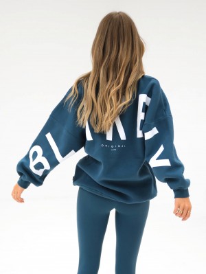 Blakely Isabel Oversized Jumper Dunkel | RVCEAFZ-42