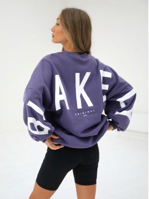 Blakely Isabel Oversized Jumper Lila | MYUIKTV-97