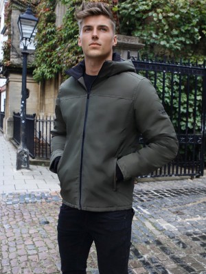 Blakely Ithaca Coat Khaki Grün | FBNIKSM-18