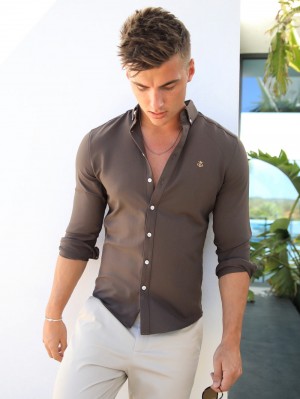 Blakely Jenson Shirt Braun | GHPNKTD-68
