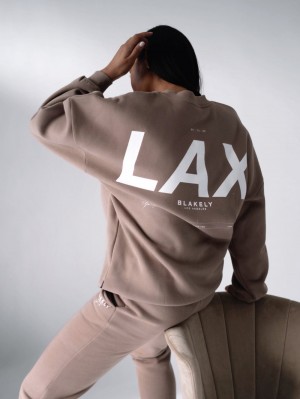 Blakely LAX Isabel Oversized Jumper Braun | SBGFPEM-05