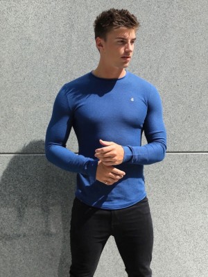 Blakely Mason Knit Jumper Blau | HOCDSZA-67