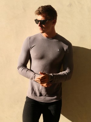 Blakely Mason Knit Jumper Lilac | HSTOPNQ-24