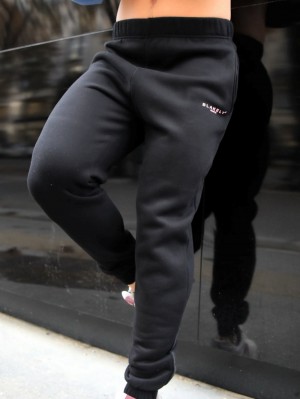 Blakely Members Sweatpants Schwarz Rosa | VTLOZRH-04