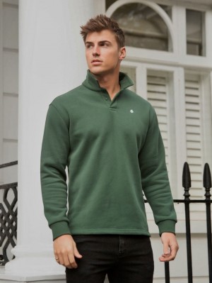 Blakely Otley Collared Jumper Grün | CNVGWIE-82