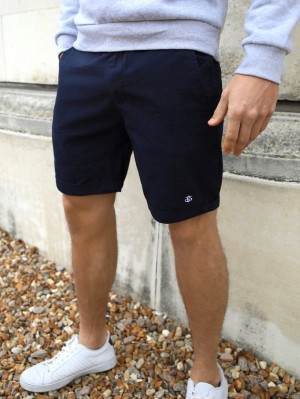 Blakely Ousden Chino Shorts Navy | STYBXZG-72