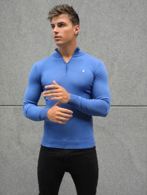 Blakely Oxbridge Jumper Blau | PSTOXRC-75