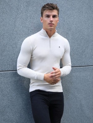 Blakely Oxbridge Jumper Weiß | AXLMYUZ-67