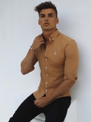 Blakely Rioja Shirt Senfgelb | GZQJOVS-70