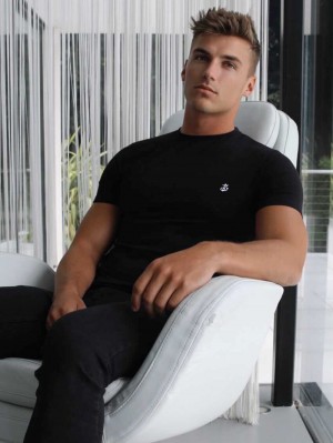 Blakely Salthouse T-Shirt Schwarz | FPJZAKE-20
