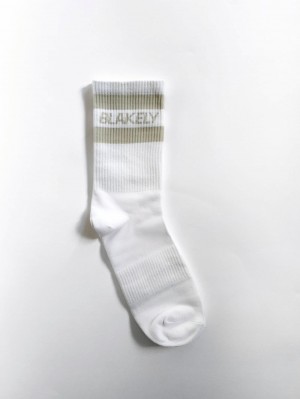 Blakely Signature Socks Stone | DYLPFUA-94