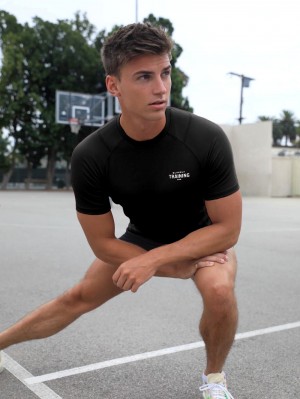 Blakely Slim Training T-Shirt Schwarz | FUKPQRA-62