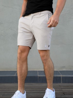 Blakely Sorrento Stretch Fit Shorts Tan | XPBJVDU-89