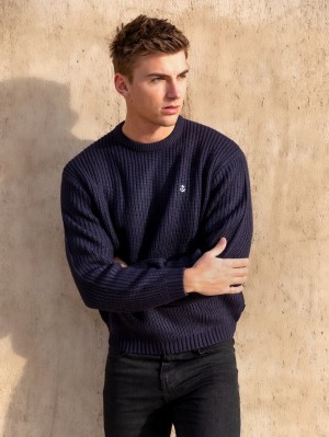 Blakely Stanton Knit Jumper Dunkelnavy | OVUCTXK-24