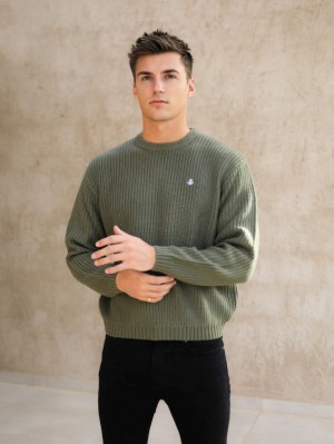 Blakely Stanton Knit Jumper Grün | GITHMAO-35