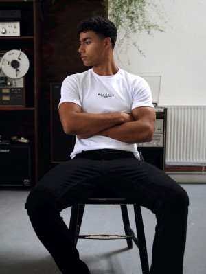 Blakely Statement T-Shirt Weiß | GTKUIEF-20