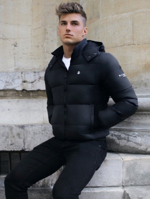 Blakely Stockholm Coat Schwarz | QDSJMRV-07