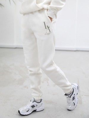 Blakely Studio Sweatpants Ivory | HVKRZYT-87