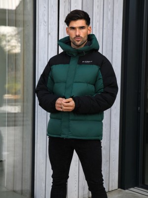 Blakely Tampa Puffer Coat Grün | QHOAXJR-29