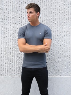 Blakely Torbora T-Shirt Grau | CBQOAFP-05