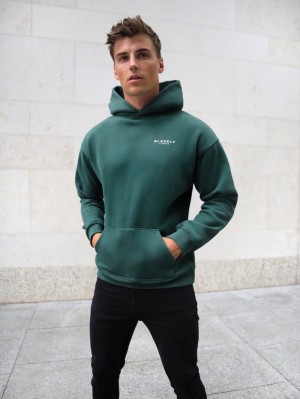 Blakely Universal Relaxed Hoodie Dunkelgrün | DLANWZV-50