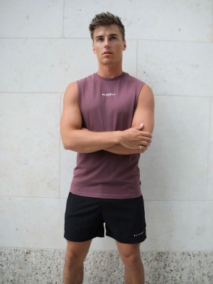 Blakely Universal Sleeveless Tee Bordeaux | MCFZUQL-85