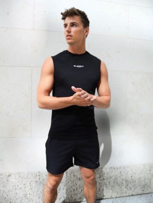 Blakely Universal Sleeveless Tee Schwarz | RCAMTXD-97