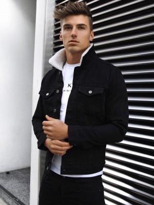 Blakely Vancouver Denim Jacket Schwarz | UHGBSWV-31
