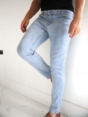 Blakely Vol. 9 Slim Jeans Hellblau | KNHWPMT-46