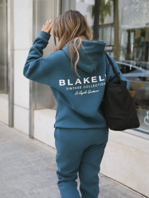 Blakely Women's Sports Club Relaxed Hoodie Grün | ERLWSBV-21