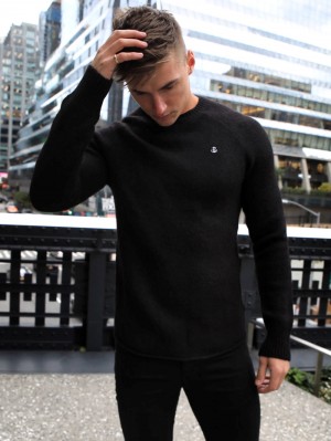 Blakely Yardley Knit Jumper Schwarz | VINQCYT-61