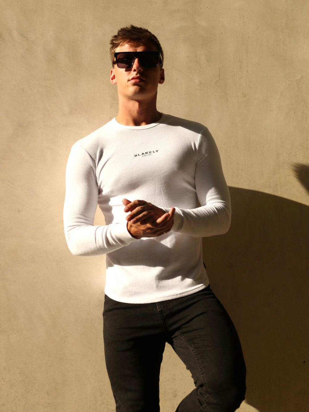 Blakely Alezio Textured Jumper Weiß | VMZLOYP-85