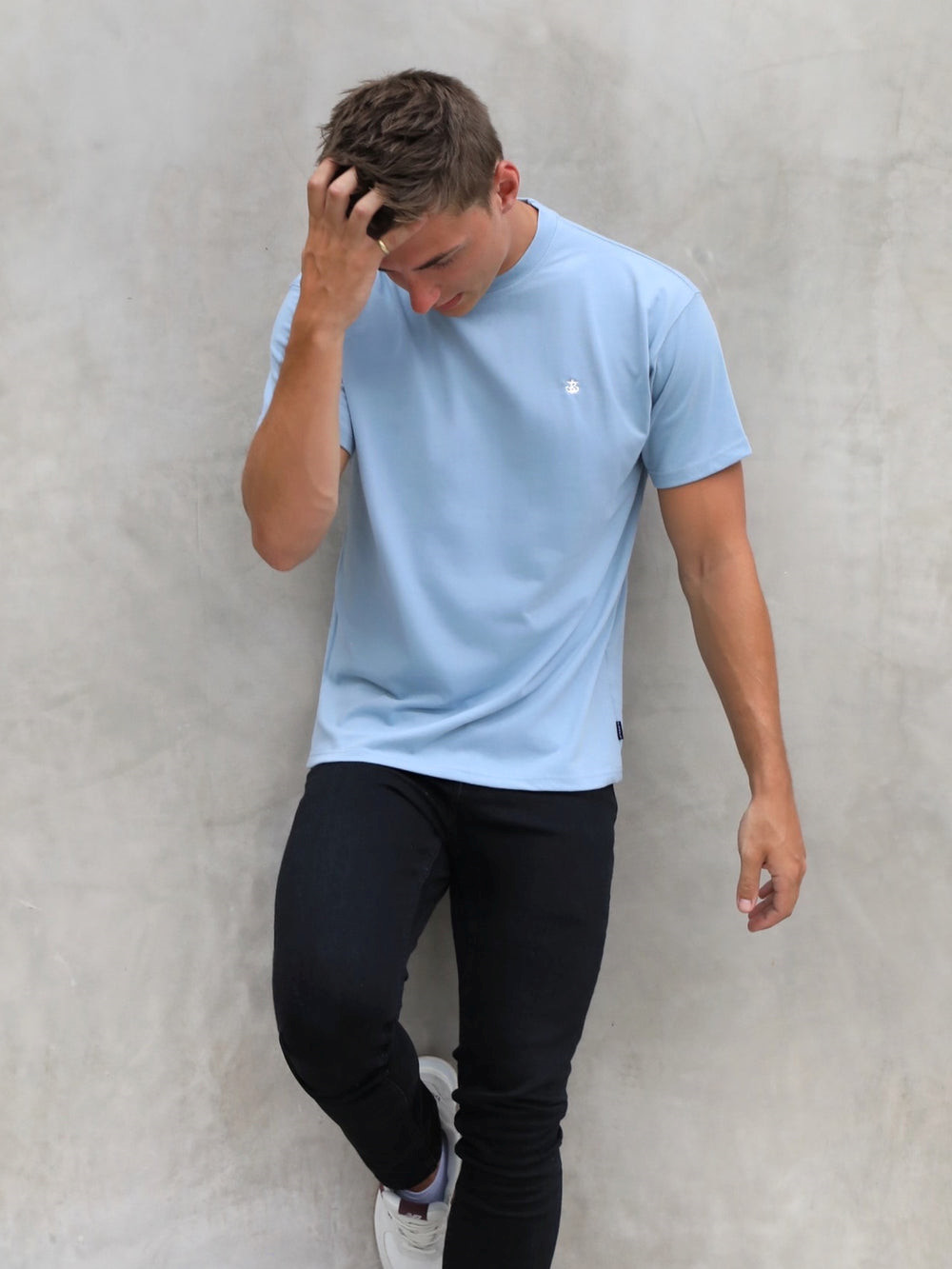 Blakely Anchor Relaxed T-Shirt Blau | HSVKLND-91