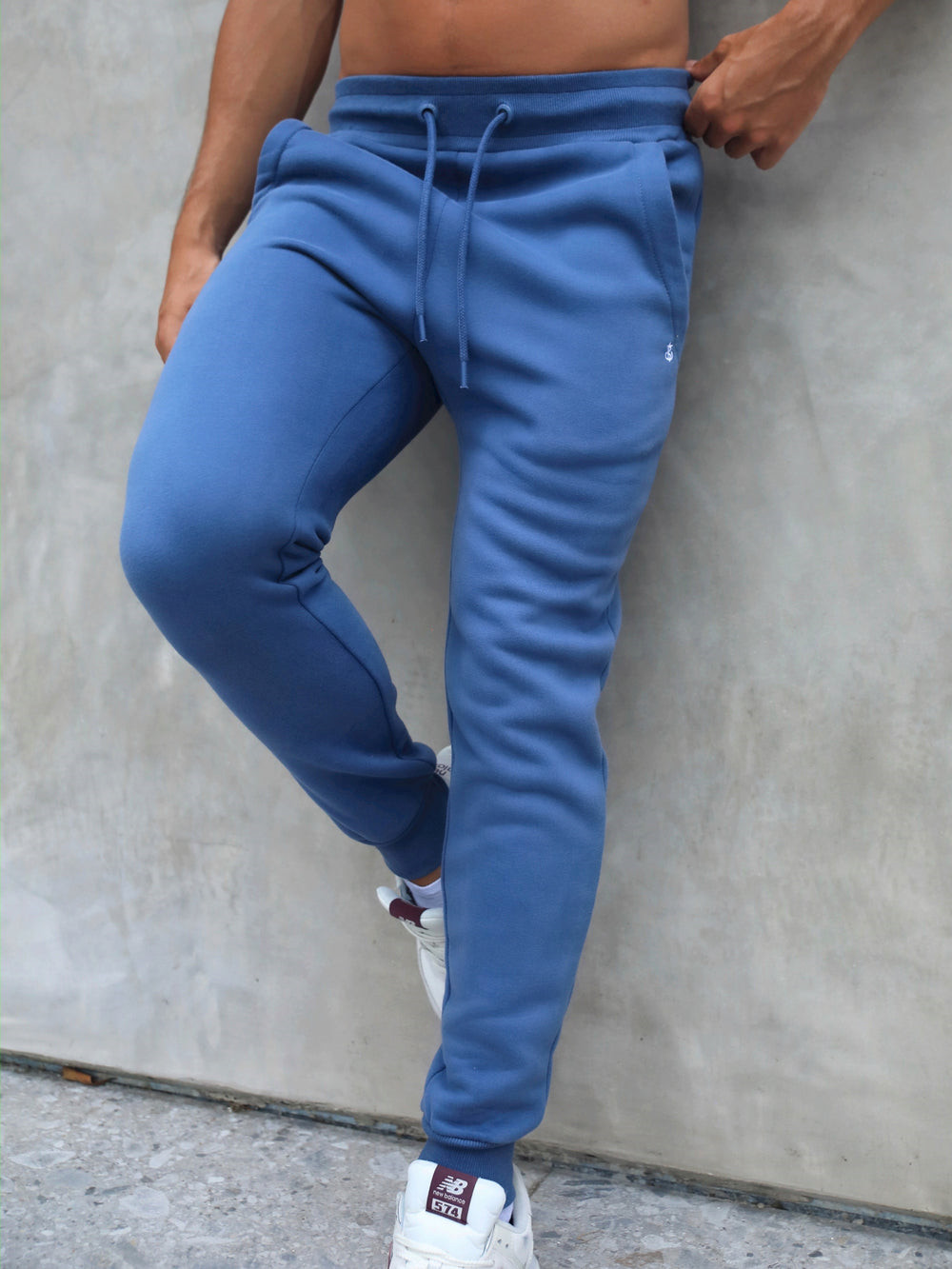 Blakely Anchor Sweatpants Blau | IJOARME-76